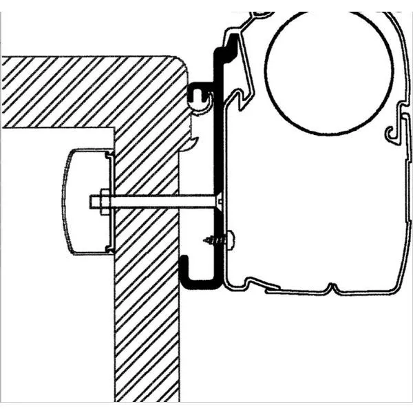 Thule Adapter Rapido Serie 7, 8, 9, Länge 5 M 2 Thule Adapter Rapido Serie 7, 8, 9, Länge 5 M – Bild 2