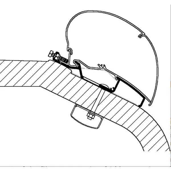 Thule Adapter LMC Liberty TI / TEC, Länge 5 M 1 Thule Adapter LMC Liberty TI / TEC, Länge 5 M