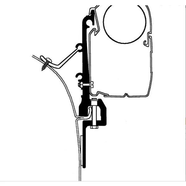 Thule Van-Adapter 1 Thule Van-Adapter