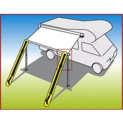 Sturmband Für Markisen Fiamma Tie Down S, Black -Dometic Verkaufs-Shop 11580 2 abspannband fiamma tie down black s markise 3