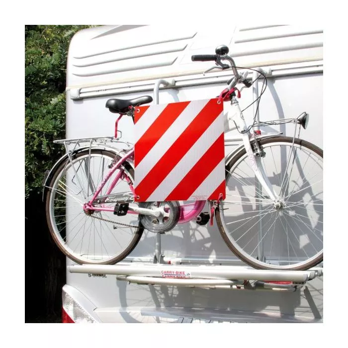 Reflektierende Fahrradträger-Warntafel Fiamma Alu Signal Für Italien 2 Reflektierende Fahrradträger-Warntafel Fiamma Alu Signal Für Italien – Bild 2