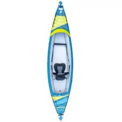 Aufblasbares Kajak Tahe Kayak Air Breeze Full HP1 -Dometic Verkaufs-Shop aufblasbares 1 2 personen tahe kajak kayak air breeze full hp1 draufsicht blaues gelbes zum aufblasen erwachsener kind airbreeze inflatable 1000 2 22552