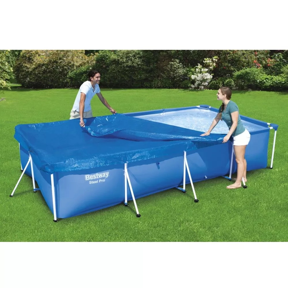 Poolabdeckung Bestway Flowclear PE-Abdeckplane 410 X 226 Cm 3 Poolabdeckung Bestway Flowclear PE-Abdeckplane 410 X 226 Cm – Bild 3