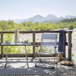 Campingstuhl Lafuma Alu Cham XL, Ciel -Dometic Verkaufs-Shop blauer campingstuhl lafuma alu cham xl ciel batyline grosser klappstuhl 1000 2 23956