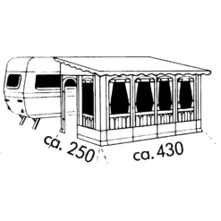 Vorzelt Brand Forum 19 Vorzelt Brand Forum -Dometic Verkaufs-Shop brand forum teileinzug vorzelt groesse 10 linkseinzug 1000 8 2003