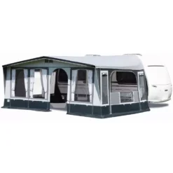 Vorzelt Brand Topas 350 -Dometic Verkaufs-Shop brand topas 350 tuer mittig rechts easy zip seitenwand herunter geklappt 1000 2 19898