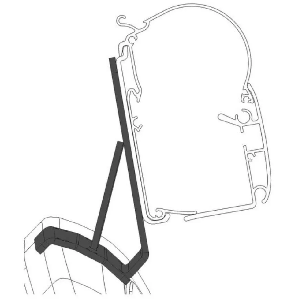 Dometic Markisen-Adapter Für PSA Minivan 1 Dometic Markisen-Adapter Für PSA Minivan