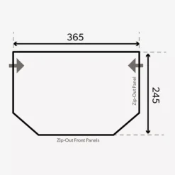 Aufblasbares Vorzelt Dometic Pop Air Pro 365 Für Eriba / Trigano -Dometic Verkaufs-Shop dometic aufblasbares vorzelt pop air pro 365 wohnwagenvorzelt grundflaeche masse 1000 3 23270