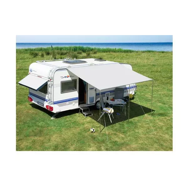 Wohnwagen-Sonnendach DWT Flora, Grösse 2, Hellgrau 1 Wohnwagen-Sonnendach DWT Flora, Grösse 2, Hellgrau