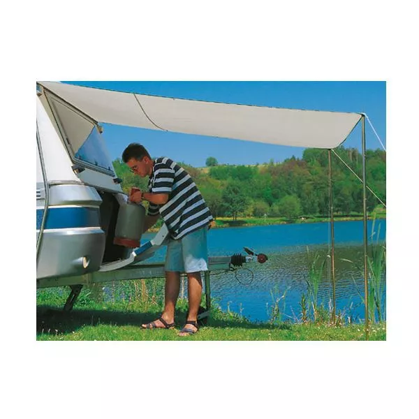 Wohnwagen-Sonnendach DWT Flora, Grösse 2, Hellgrau 2 Wohnwagen-Sonnendach DWT Flora, Grösse 2, Hellgrau – Bild 2