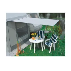 Wohnwagen-Sonnendach DWT Flora, Grösse 5, Hellgrau -Dometic Verkaufs-Shop dwt sonnendach flora hellgrau 3 2 14110