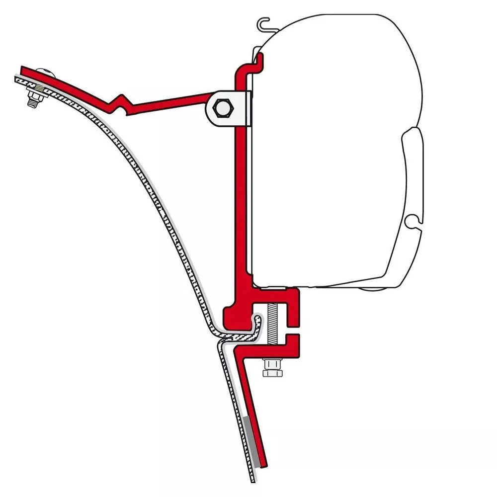Markisen-Adapter Fiamma KIT VAN 1 Markisen-Adapter Fiamma KIT VAN