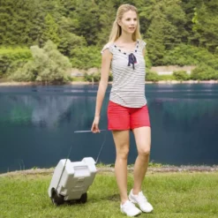 Mobiler Grauwassertank Fiamma Roll-Tank 23 W -Dometic Verkaufs-Shop fiamma roll tank 23 w abwassertaxi grauwassertank rollbar 1000 2 21443