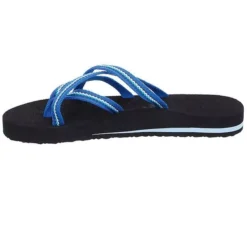 Damensandale, Flip-Flops Teva Olowahu W's, Lindi Blue -Dometic Verkaufs-Shop flip flops teva olowahu ws damensandale zehenstegsandale zehentrennsandale lindi blue 2 17938