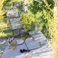 Relaxsessel Lafuma R Clip, Iso Terre -Dometic Verkaufs-Shop grauer campingstuhl lafuma r clip batyline iso terre relaxsessel liegestuhl klappstuhl 1000 5 24896