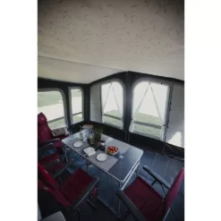 Aufblasbares Vorzelt Vango Riviera Air 390 Elements All Season -Dometic Verkaufs-Shop grosser innenraum vango riviera air 390 elements all season luft zelt graues wohnwagenvorzelt caravanvorzelt 1000 6 24098