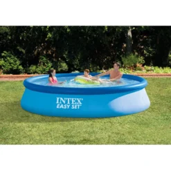 Intex Swimming Pool Easy Set 457x84 Cm, Rund -Dometic Verkaufs-Shop intex easyset pool aufblasbarer pool swimmingpool schwimmbecken planschbecken 1000 2 22431