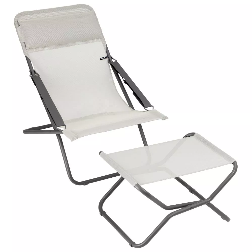 Premium-Liegestuhl Lafuma Transabed, Seigle II 5 Premium-Liegestuhl Lafuma Transabed, Seigle II – Bild 5