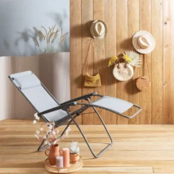 Relaxsessel Lafuma R Clip, Iso Terre -Dometic Verkaufs-Shop liegestuhl relaxstuhl lafuma r clip batyline iso terre relaxsessel campingstuhl grauer klappstuhl 1000 6 24896