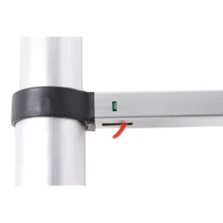 Camping-Teleskopleiter Brunner Laddy Air -Dometic Verkaufs-Shop luftunterstuetzte soft close technologie brunner laddy air teleskopleiter aluminium teleskopierbare camping leiter caravanleiter 1000 2 19115