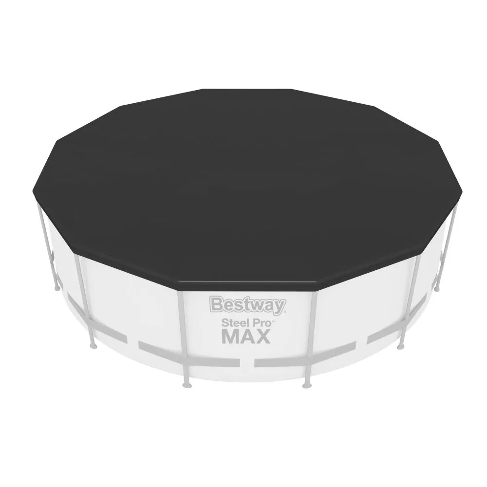 Poolabdeckung Bestway PVC-Abdeckplane 370 X 370 Cm 1 Poolabdeckung Bestway PVC-Abdeckplane 370 X 370 Cm