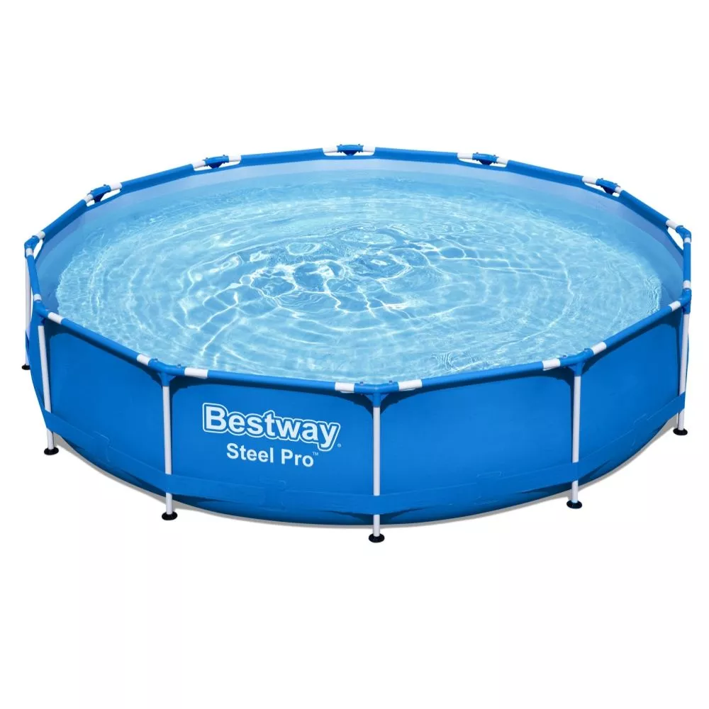 Familienpool Bestway Steel Pro Frame Pool Set 366x76 Cm, Rund 1 Familienpool Bestway Steel Pro Frame Pool Set 366x76 Cm, Rund