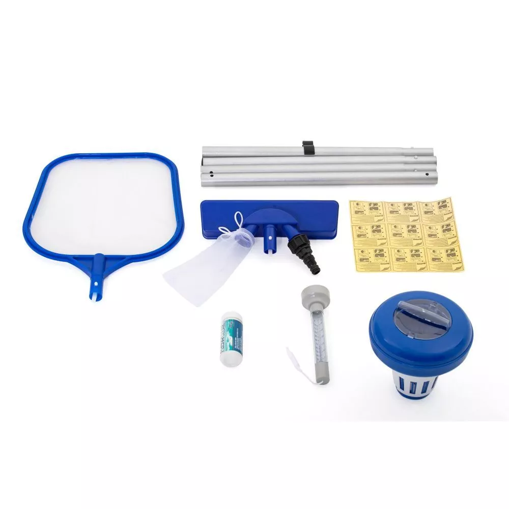 Poolreinigung Bestway Poolpflege Komplett-Set Bis Ø 396 Cm 1 Poolreinigung Bestway Poolpflege Komplett-Set Bis Ø 396 Cm