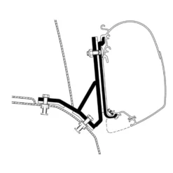 Thule Markisen-Adapter Für Fiat Ducato/Iveco H2 Lift Roof, Omnistor Serie 5