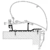 Thule Markisen-Roof-Adapter Für Wohnwagen Hobby Ab Baujahr 2009 - 2013