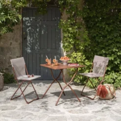 Klapptisch Lafuma Balcony II, Canyon -Dometic Verkaufs-Shop tisch terrasse lafuma balcony 2 colorblock canyon klappbarer gruener campingtisch balkontisch 1000 8 24938