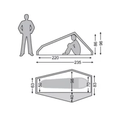 Neu eingetroffen -Dometic Verkaufs-Shop trekkingzelt nordisk telemark 1 lw burnt red groesse 1 12113