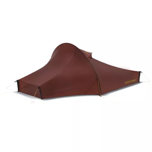 Trekkingzelt Nordisk Telemark 2 LW, Burnt Red 1 Trekkingzelt Nordisk Telemark 2 LW, Burnt Red