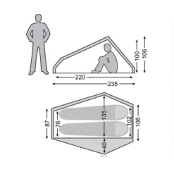 Trekkingzelt Nordisk Telemark 2 LW, Forest Green -Dometic Verkaufs-Shop trekkingzelt nordisk telemark 2 lw forest green groesse 2 7808