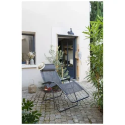 Relaxstuhl Lafuma RSXA Clip, Graphite -Dometic Verkaufs-Shop verstellbarer relaxsessel lafuma rsxa clip campingstuhl komfortstuhl gartenstuhl 1000 3 24884