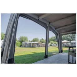 Wohnwagen-Vorzelt Westfield Pluto 9 XL | Mod. 2023 -Dometic Verkaufs-Shop vorderwandelemente abgenommen offenes aufblasbares wohnwagenvorzelt westfield pluto xl 1000 5 23232