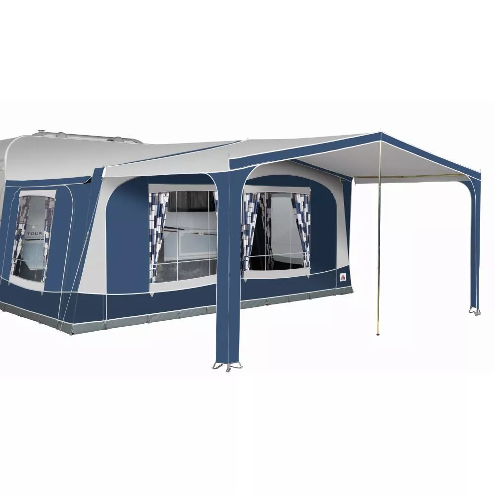 Vorzelt-Sonnendach Dorema Palma, Blau / Grau 1 Vorzelt-Sonnendach Dorema Palma, Blau / Grau